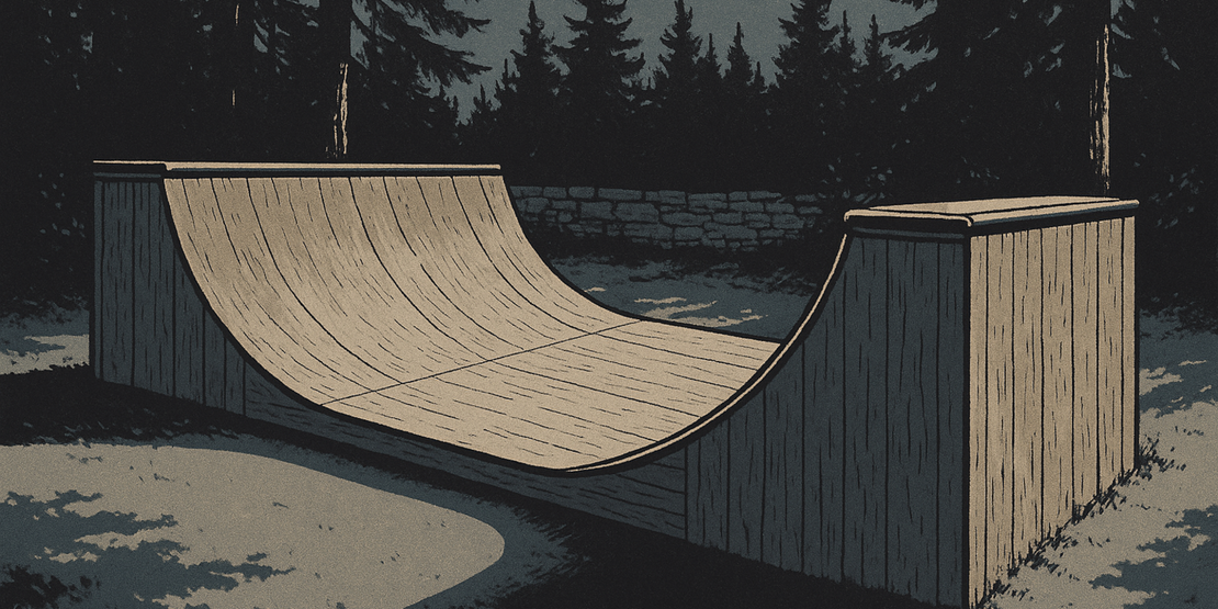 Riding an Invisible Ellipse