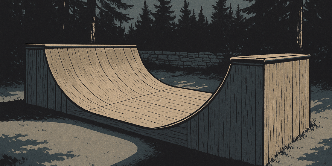Riding an Invisible Ellipse