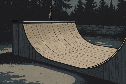 Riding an Invisible Ellipse