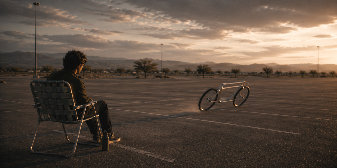 The Self-Riding Bicycle