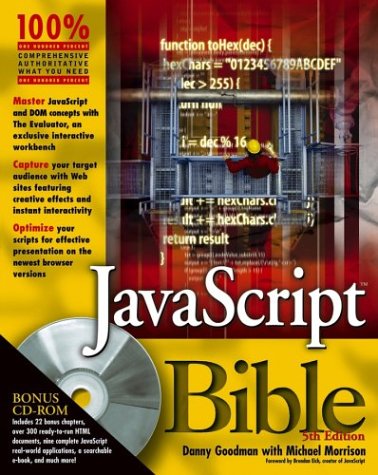 JavaScript Bible, 5th Edition cover